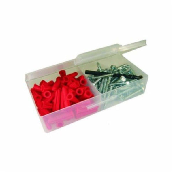Screw Anchor Kit, #12 , Electrogalvanized