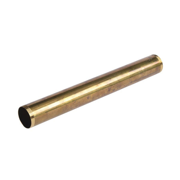 Tubular Extension, 1-1/2 in, Thread, 17 ga, Brass