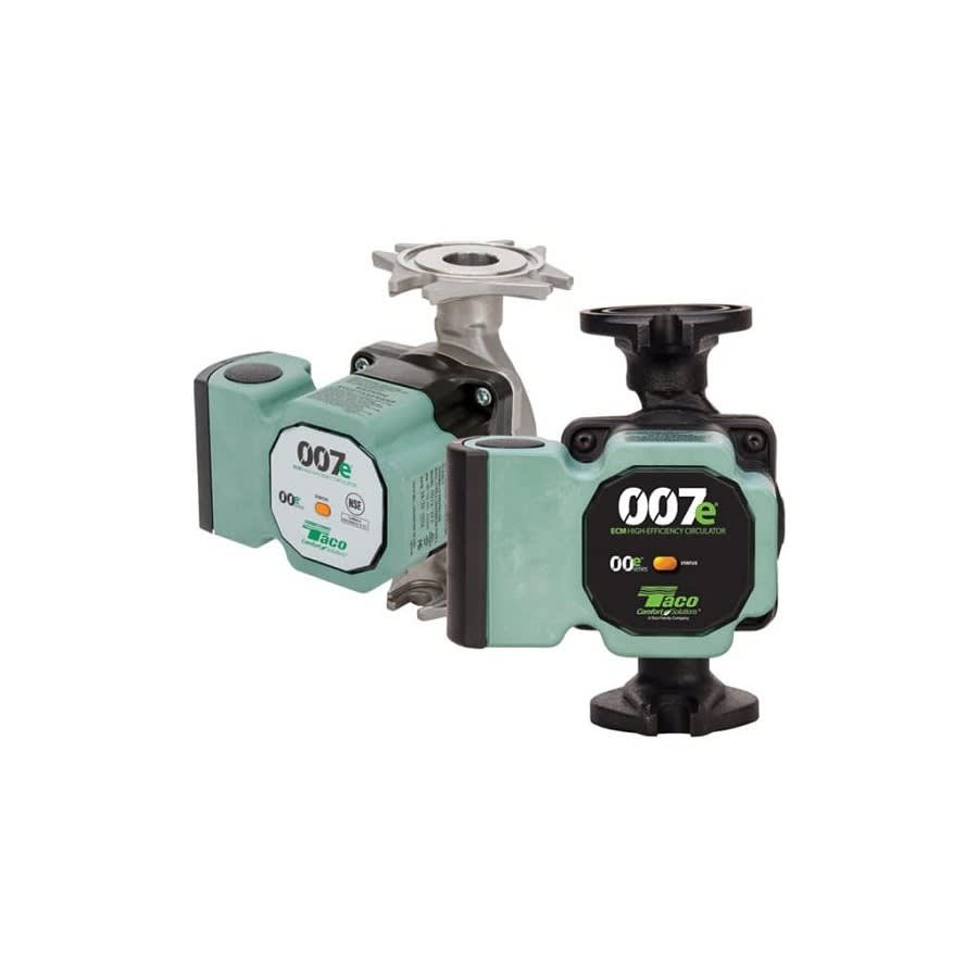 007 Variable Speed Inline Pump, 1/25 hp, 120 VAC, 1 ph, ODP, Cast Iron