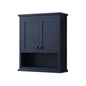 Avery Over-the-Toilet Bathroom Wall-Mounted Storage Cabinet - 25W x 30H x 9D