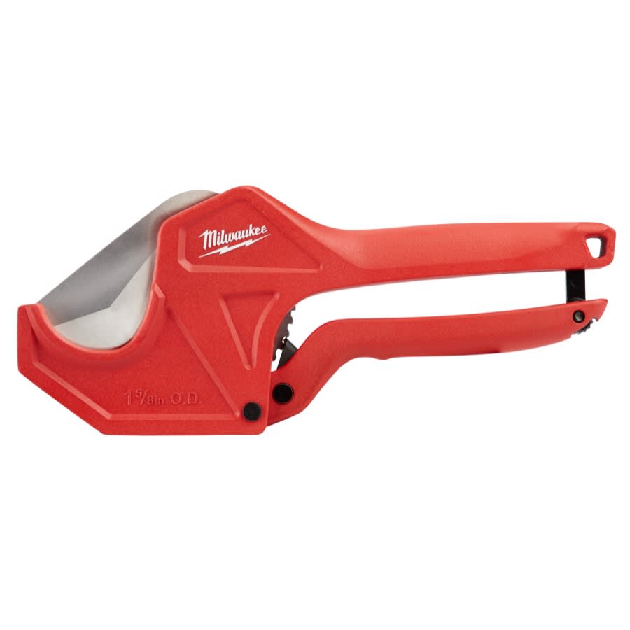 Ratcheting Pipe Cutter, 0 to 1-5/8 in Capacity