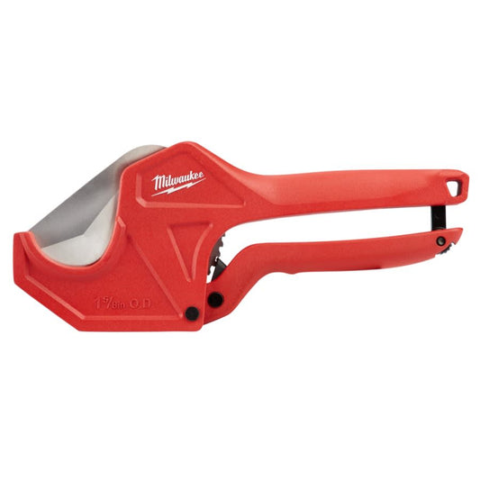 Ratcheting Pipe Cutter, 0 to 1-5/8 in Capacity