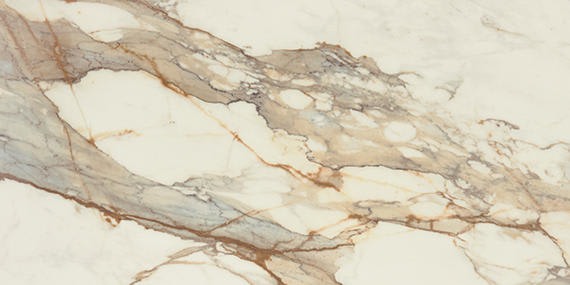 Panoramic Duet Calacatta Topaz Rectangle 12X24 Polished