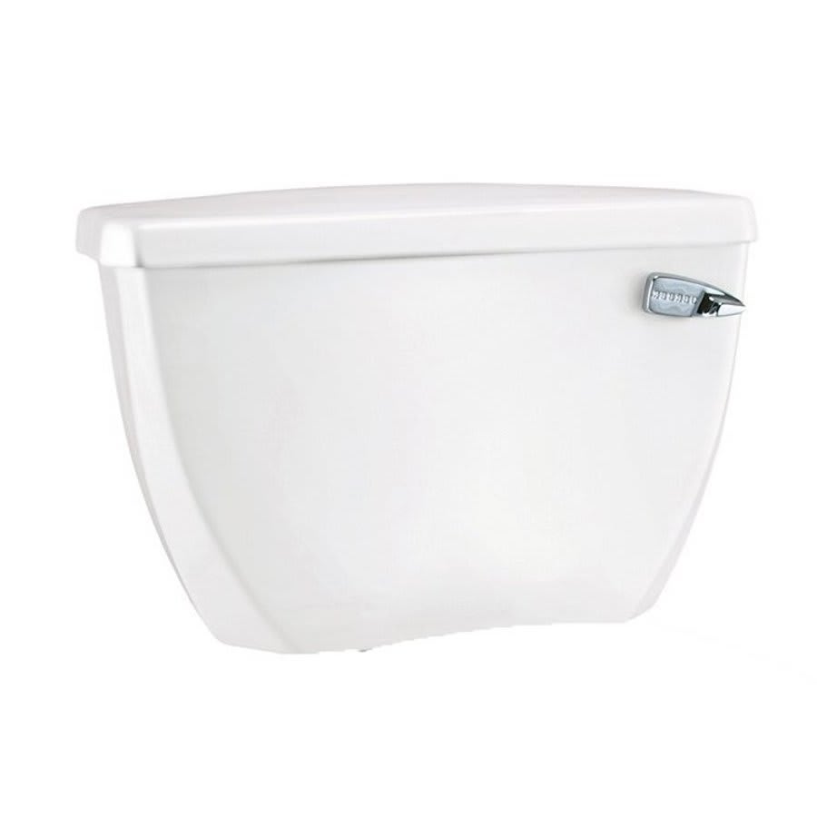 Ultra Flush® Toilet Tank, Bowl Mount, 12 in Rough, Right Hand Lever, 1 gpf, White