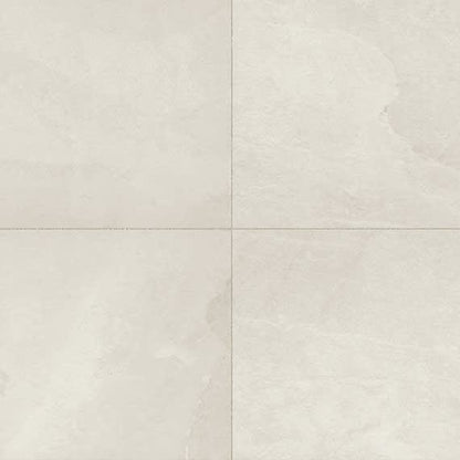 Slate Attache Meta White Square 24X24 Matte