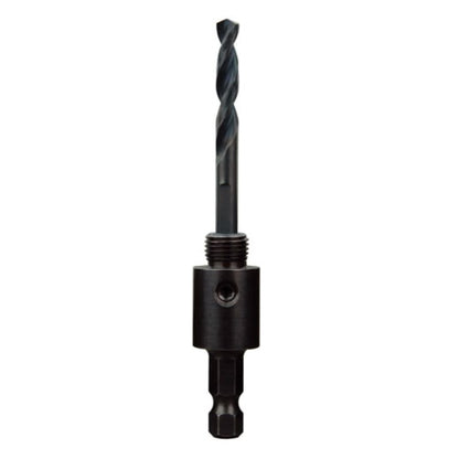 Small Thread Hole Saw Arbor, 1/2-20 Arbor, 3/8 in Hardened Carbon Steel/Alloy Steel