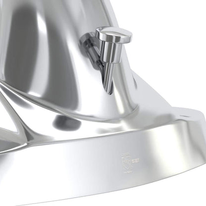 Aragon 4 in. Centerset Single-Handle Low-Arc Bathroom Faucet in Polished Chrome