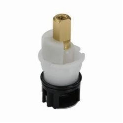 Replacement Stem Assembly With 1/4 Turn Stop, For Use With 2-Handle Faucet, Brass