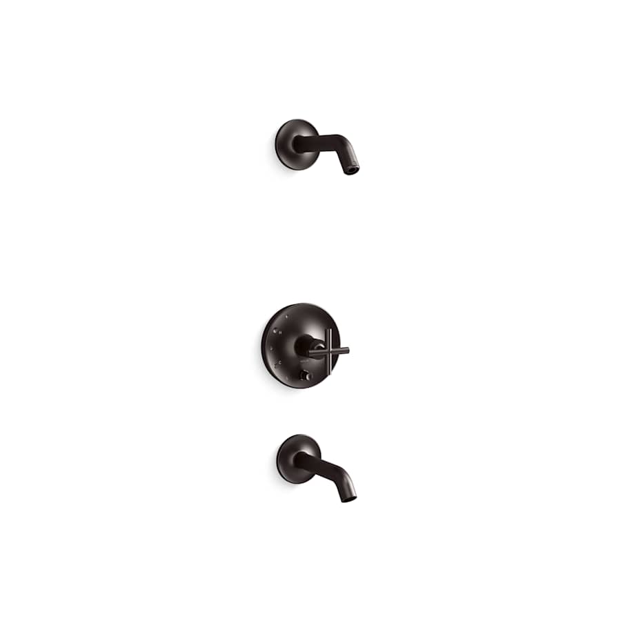 Purist Tub and Shower Trim Package with Rite-Temp Technology
