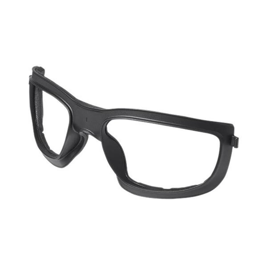 Safety Glasses, Black Frame, Clear Lenses