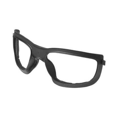 Safety Glasses, Black Frame, Clear Lenses