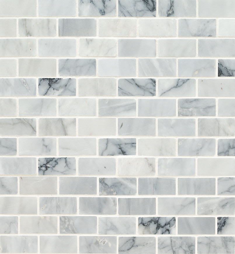 Carrara Classique Brick 1x2 Honed