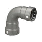Carbon Steel 90 deg Elbow, 1/2 in, Press, Import