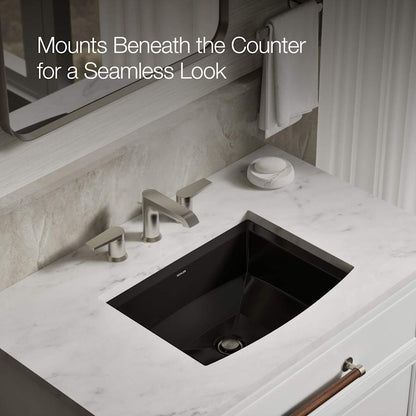 Archer 19-7/8" Undermount Bathroom Sink with Overflow