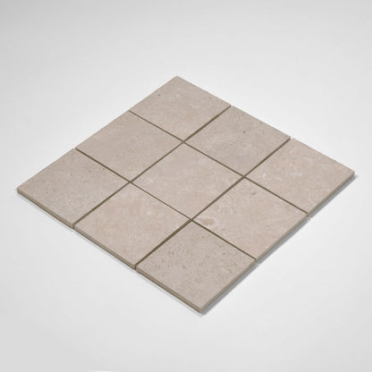 Ikonite 4" x 4" Honed Porcelain Mosaic in Grey