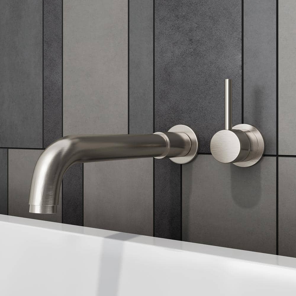 Motegi Single-Handle Wall Mount Roman Tub Faucet in Brushed Nickel