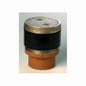 Cleanout With Top, 4 in Outlet, No Hub, 5-3/4 in Cover, Round, Nickel Bronze