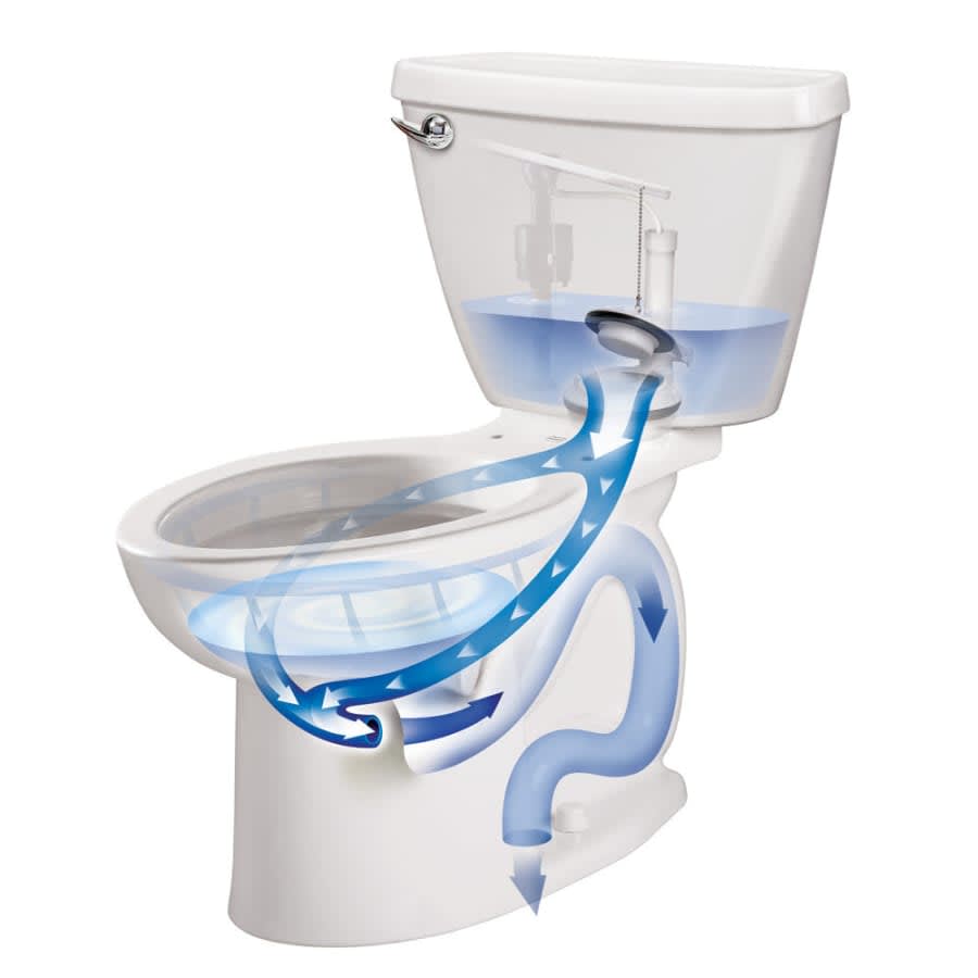 Cadet 3 Compact Elongated One-Piece Toilet with EverClean Surface and Right Height Bowl - Includes Slow-Close Seat - Right Mounted Tank Lever