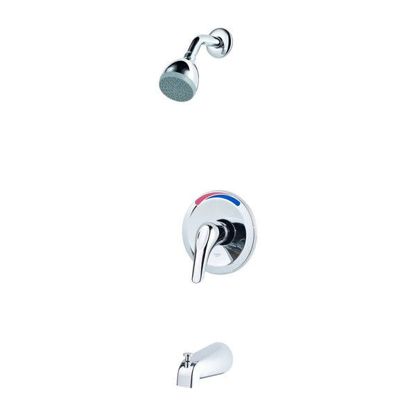 Pfirst Series™ Pressure Balanced Tub & Shower Trim, Polished Chrome