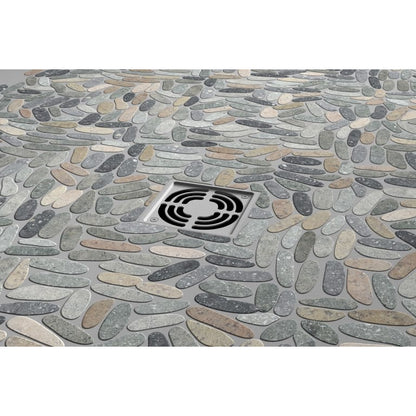 FLAT VENETIAN PEBBLE MC 12X12