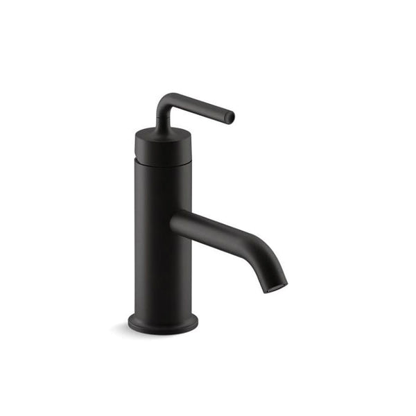 Purist® Single Hole Lavatory Faucet, ADA, 1 Handle, 1-Hole, 1.2 gpm, Matte Black