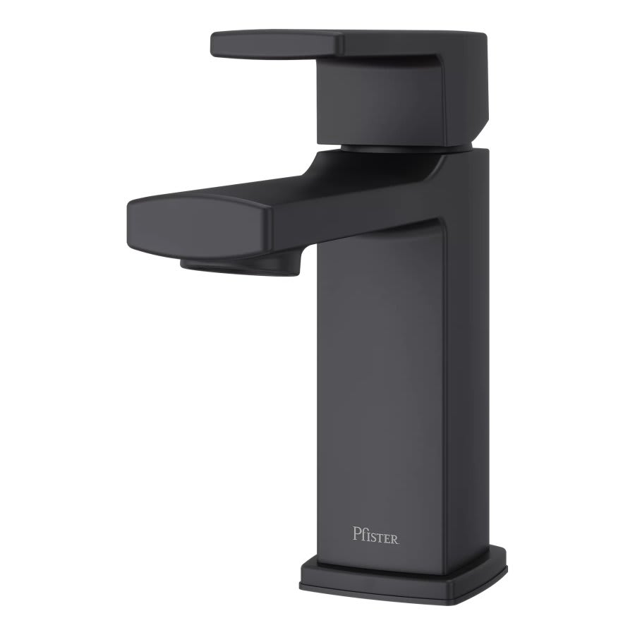 Deckard™ Single Hole Lavatory Faucet, 1 Handle, 1-Hole, 1.2 gpm, Matte Black