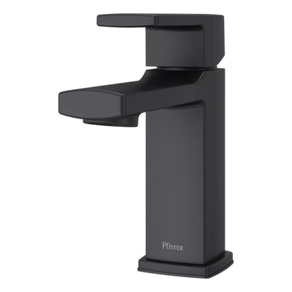 Deckard™ Single Hole Lavatory Faucet, 1 Handle, 1-Hole, 1.2 gpm, Matte Black