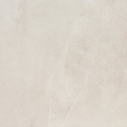 Delegate Off White Square 24X24 Matte