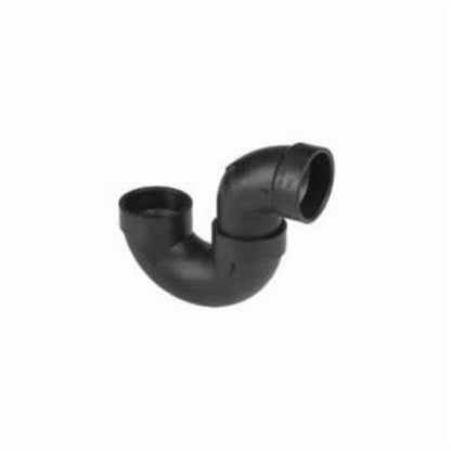 DWV P-Trap, 4 in, Hub, ABS