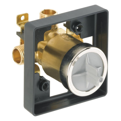 Universal High Flow Shower Rough-In Valve Body, Forged Brass Body