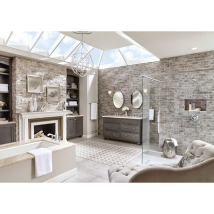 Dartmoor Posi-Temp Pressure Balanced Tub and Shower Trim with 2.5 GPM Shower Head and Tub Spout - Less Valve