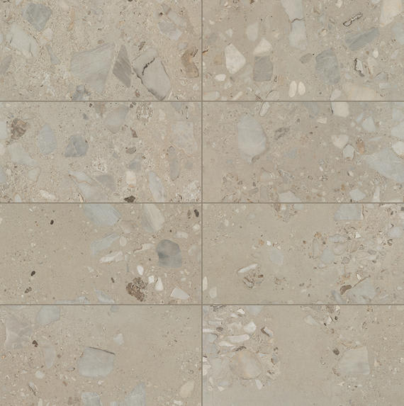 Sand and Stone Tundra Rectangle, Stone 24X48 Satin