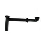 Continuous Waste, End Outlet, 1-1/2 in, Polypropylene, Black