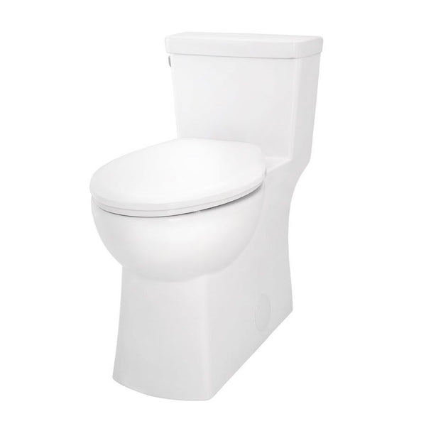 Blaze™ Toilet Bowl, Floor Mount, 12 in Rough, ADA, Elongated, White