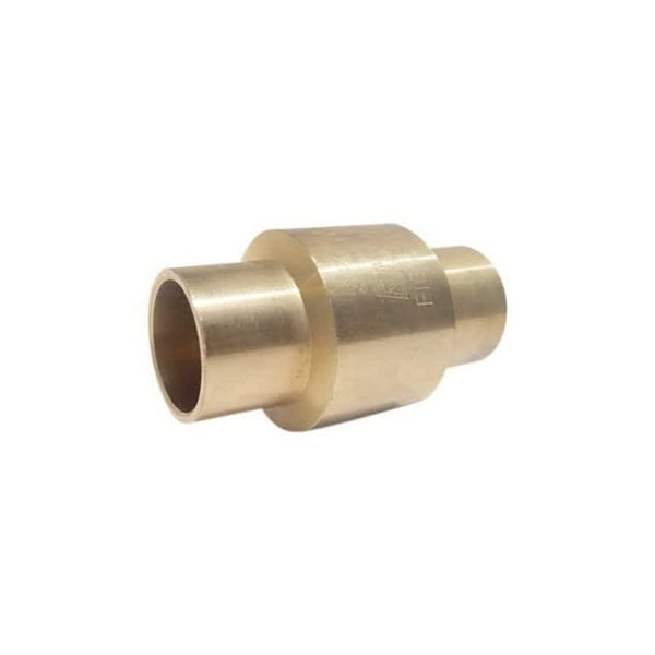 Spring Check Valve, 1-1/4 in, C, Brass