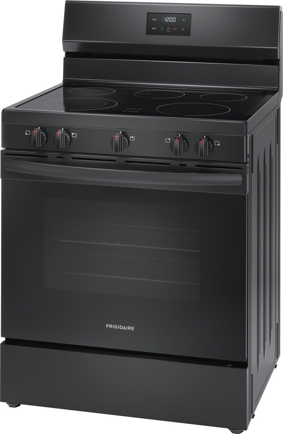 Frigidaire 30 in. 5.3 cu. ft. Electric Range with Manual Clean in Black