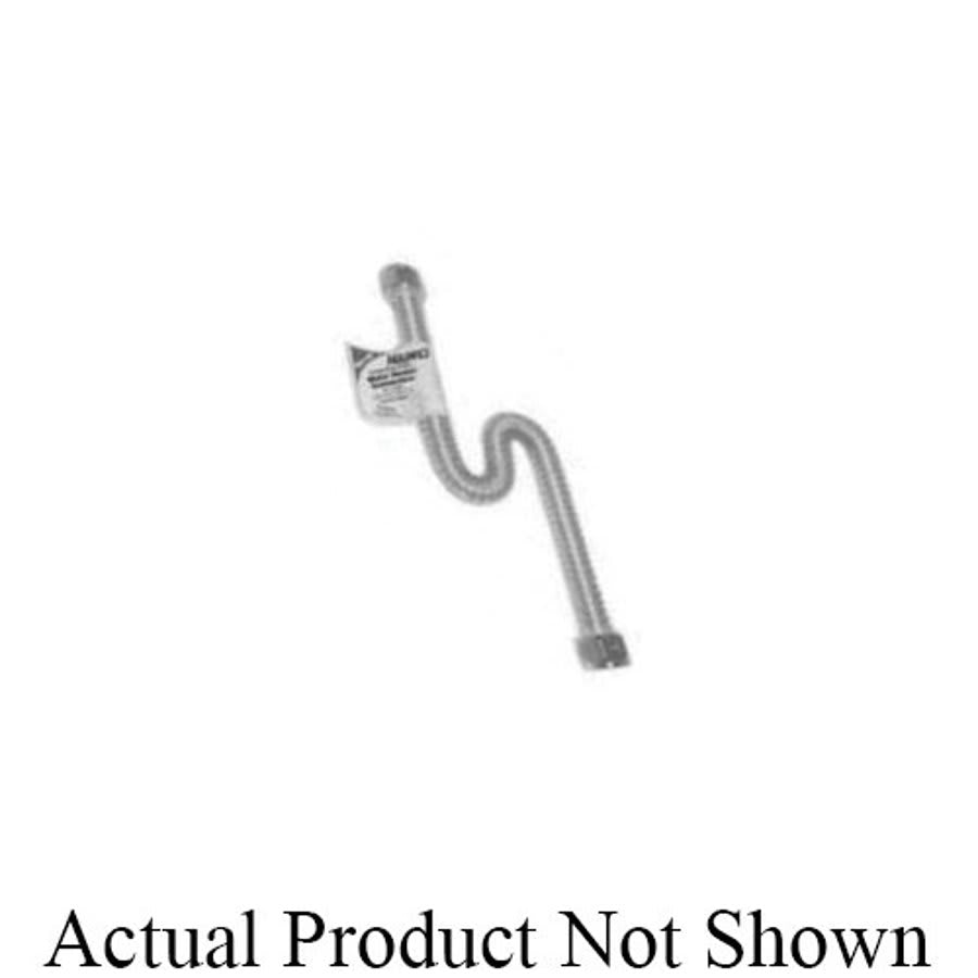 Corrugated Water Heater Flex, 3/4 in, FNPT, 18 in L, Stainless Steel