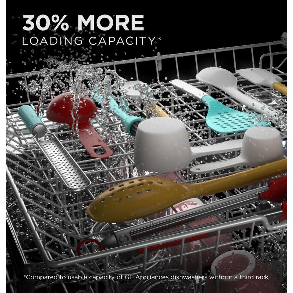 Ge® Energy Star® Top Control With Plastic Interior Dishwasher With Sanitize Cycle & Dry Boost