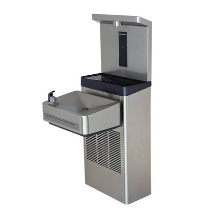 Wall-Mounted Elec Single Cooler ADA Stainless Steel With Bottle Filler