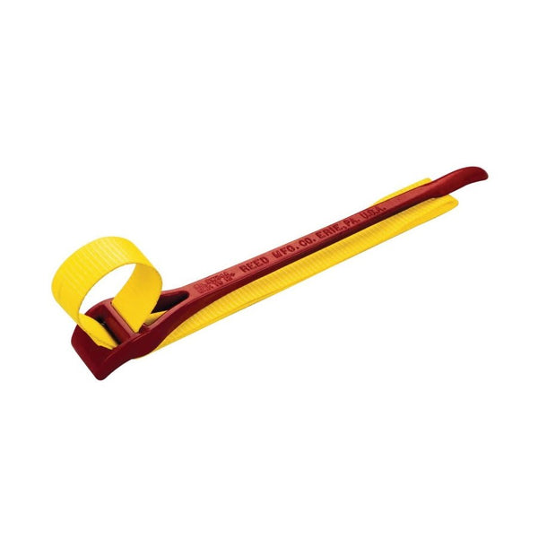 Strap Wrench, 1/8 to 2 in, 17 in OAL, 3-1/2 in OD Tubing