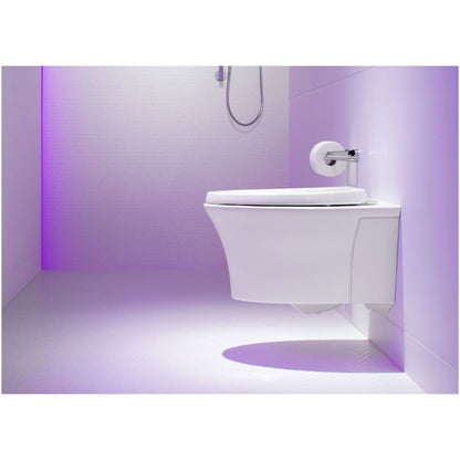 Reveal Elongated Closed-Front Toilet Seat with Grip Tight Bumpers, Quiet-Close Seat, and Quick-Attach Hinges