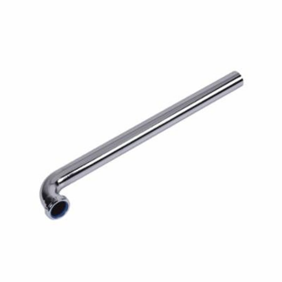 Tubular Waste Arm, 1-1/2 in, Tube x Slip Joint, 20 ga, Chrome