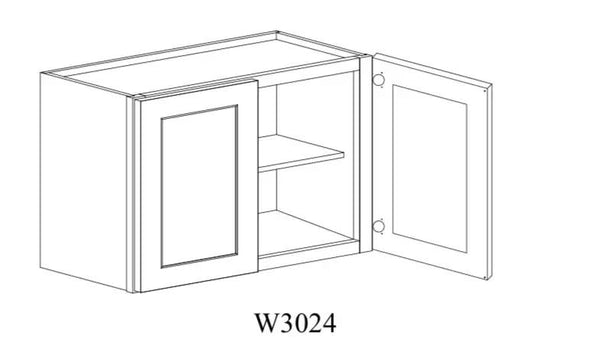 Wall Cabinet - 30"W x 24"H x 12"D