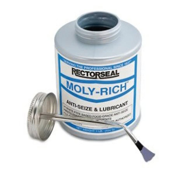Moly-Rich™ High Temperature Anti-Seize Lubricant, 1 lb Can, Paste Form, Blue