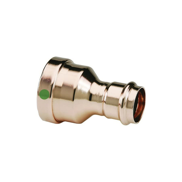 Reducer Coupling, 2-1/2 x 1-1/2 in, Press, Copper