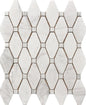 LARGE MARBLE RHOMBUS MOSAIC 12X12