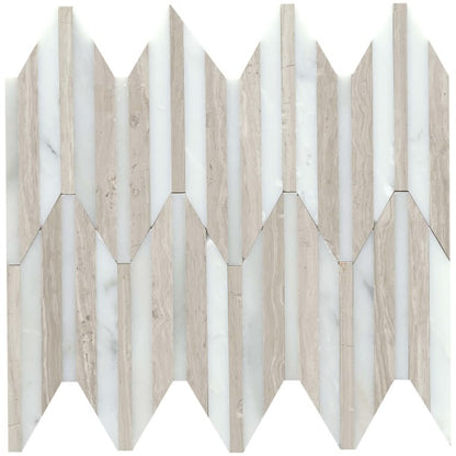 BIZOU WHITE/CREAM PL PEAK/MO
