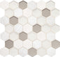Idyllic Blends Tranquil Snow Hexagon 2X2 Mixed