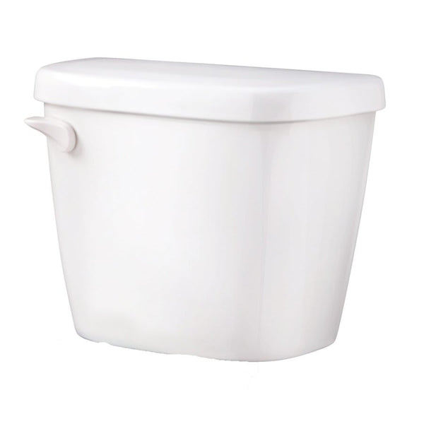 Maxwell® Toilet Tank, Bowl Mount, 10 in Rough, ADA, Left Hand Lever, 1.28 gpf, White