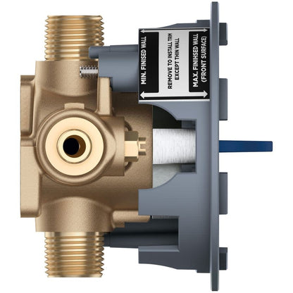 GrohSafe 3.0 Pressure Balance Valve with PEX Crimp Connections and Service Stops